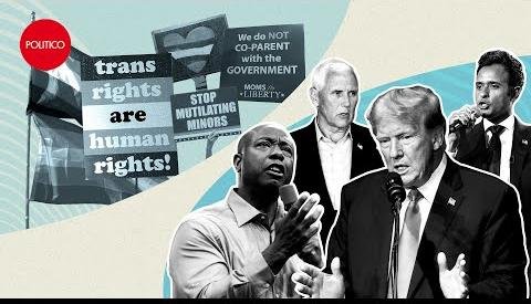 Republican Campaign Ads Surge on Transgender Rights, Shifting Voter Focus